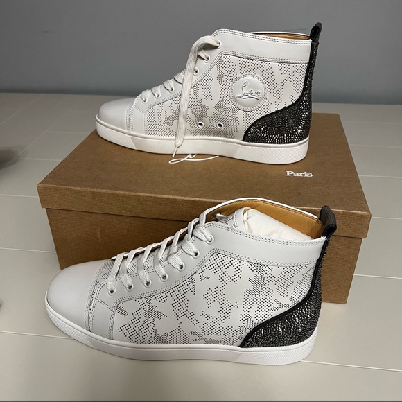 Christian Louboutin | Louis Sp Strass high-top sneakers - Picture 6 of 14